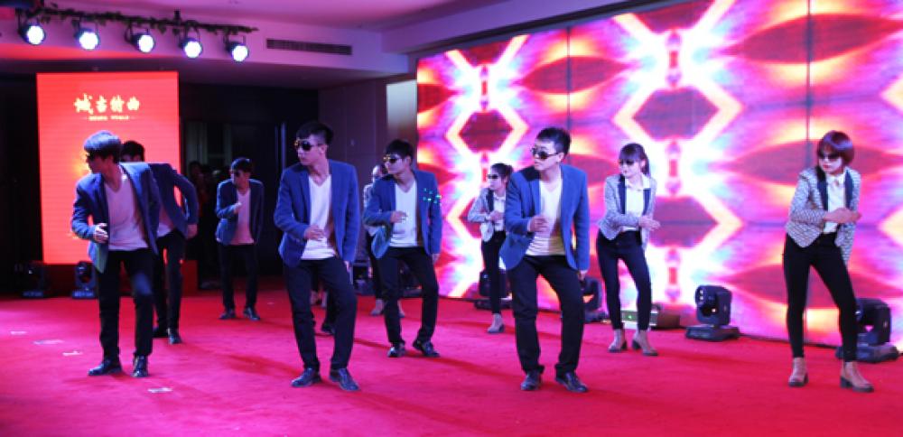 集团公司2015年元旦文艺晚会舞蹈《青春飞扬》